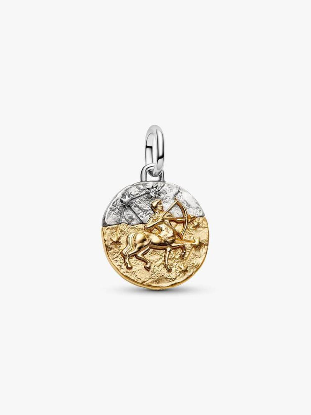 Pandora Sagittarius Zodiac Medallion Charm